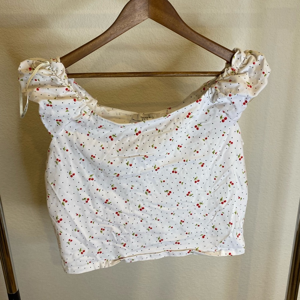 Forever 21 Cherries Top